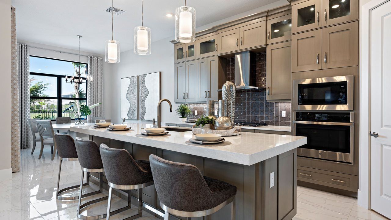 Riley Model Home | Island Kitchen