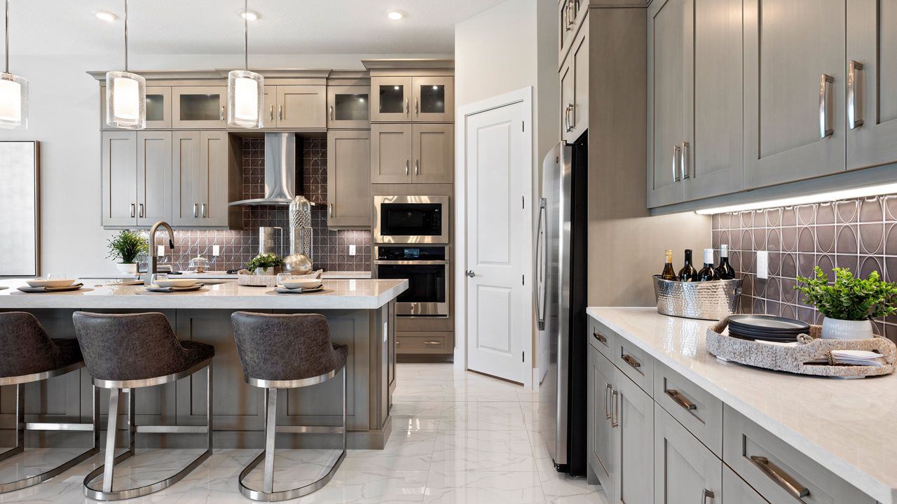 Riley Model Home | Island Kitchen