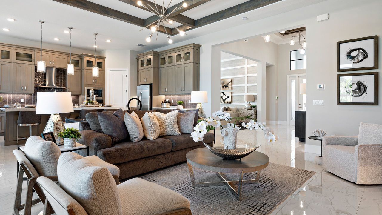 Riley Model Home | Great Room