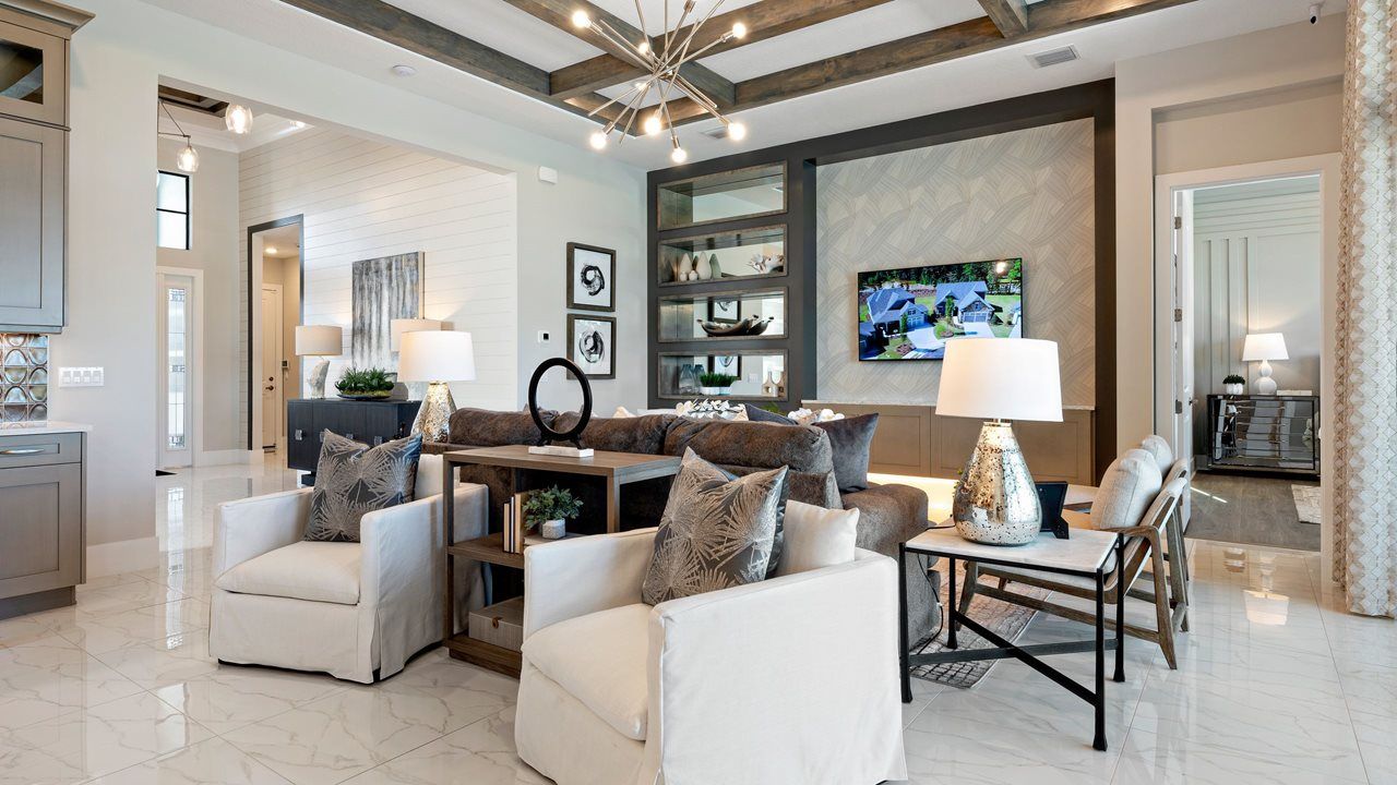 Riley Model Home | Great Room