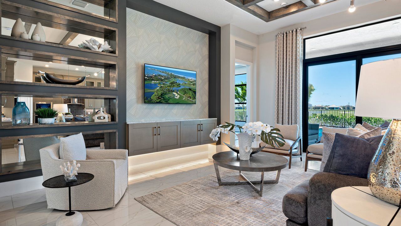 Riley Model Home | Great Room