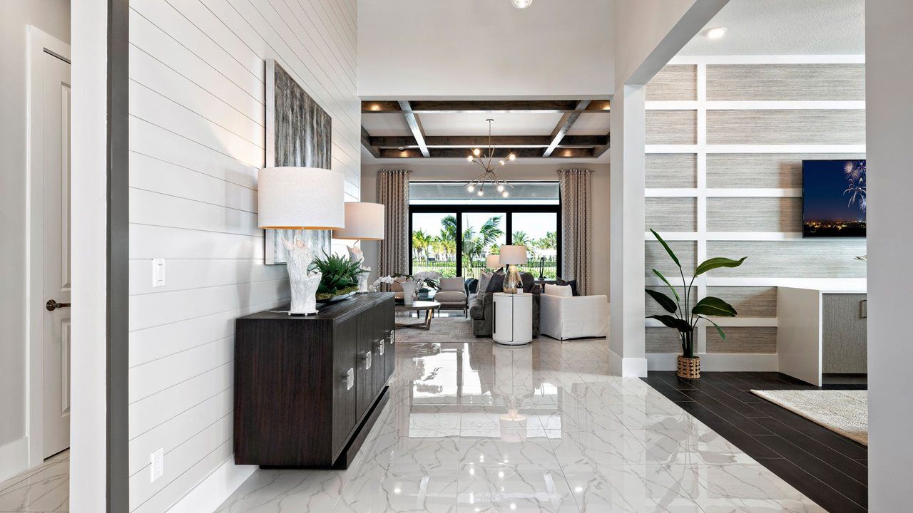 Riley Model Home | Foyer