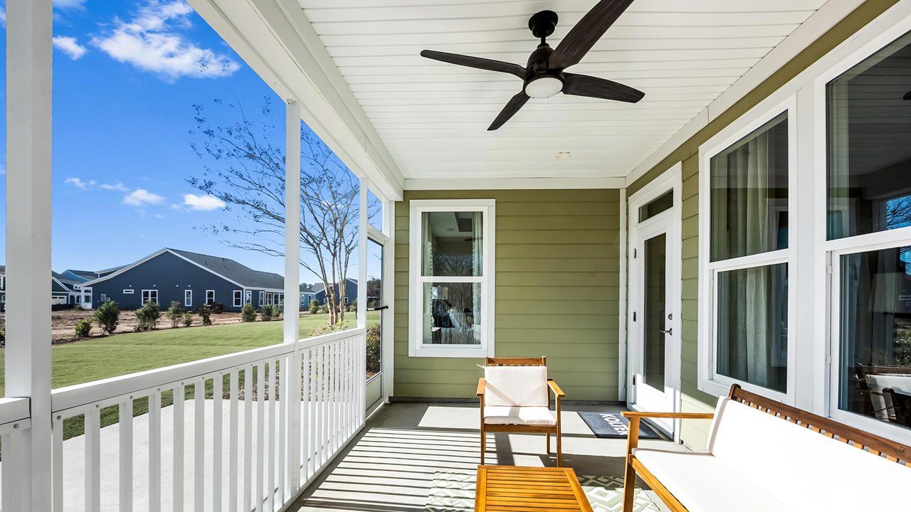 Cypress Model Home | Screened Porch