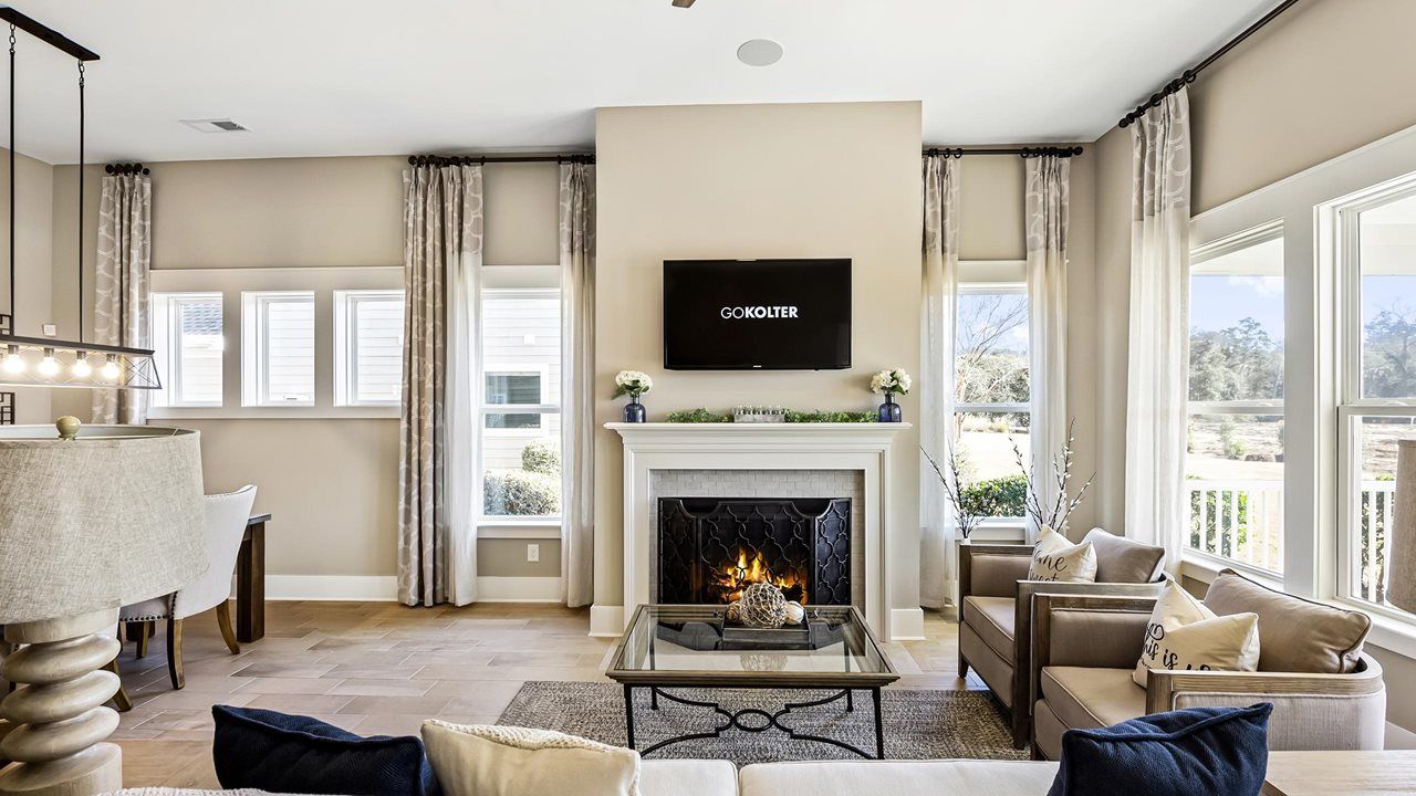 Cypress Model Home | Great Room