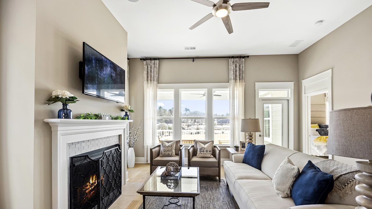 Cypress Model Home | Great Room