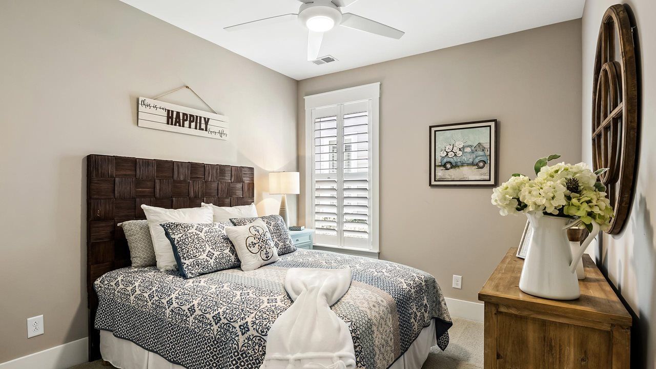 Cypress Model Home | Secondary Bedroom