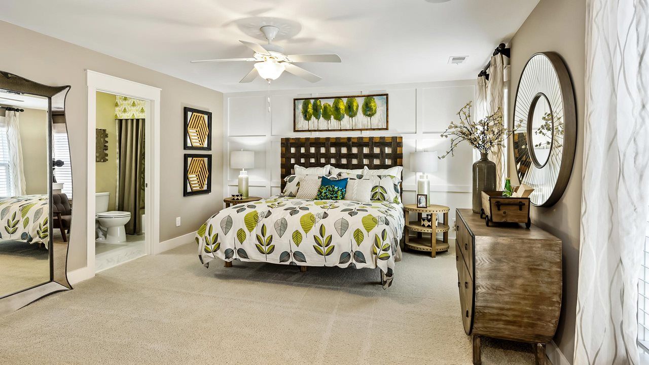 Cypress Model Home | Finished Bonus Room