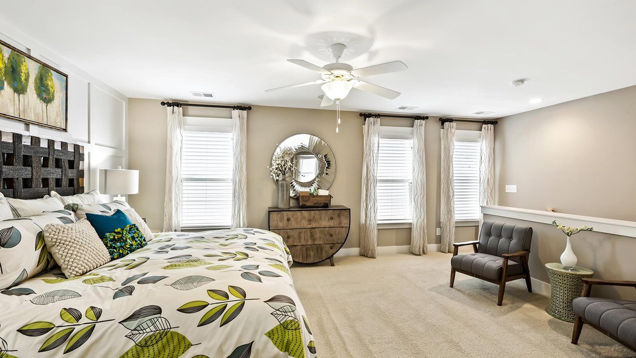 Cypress Model Home | Finished Bonus Room