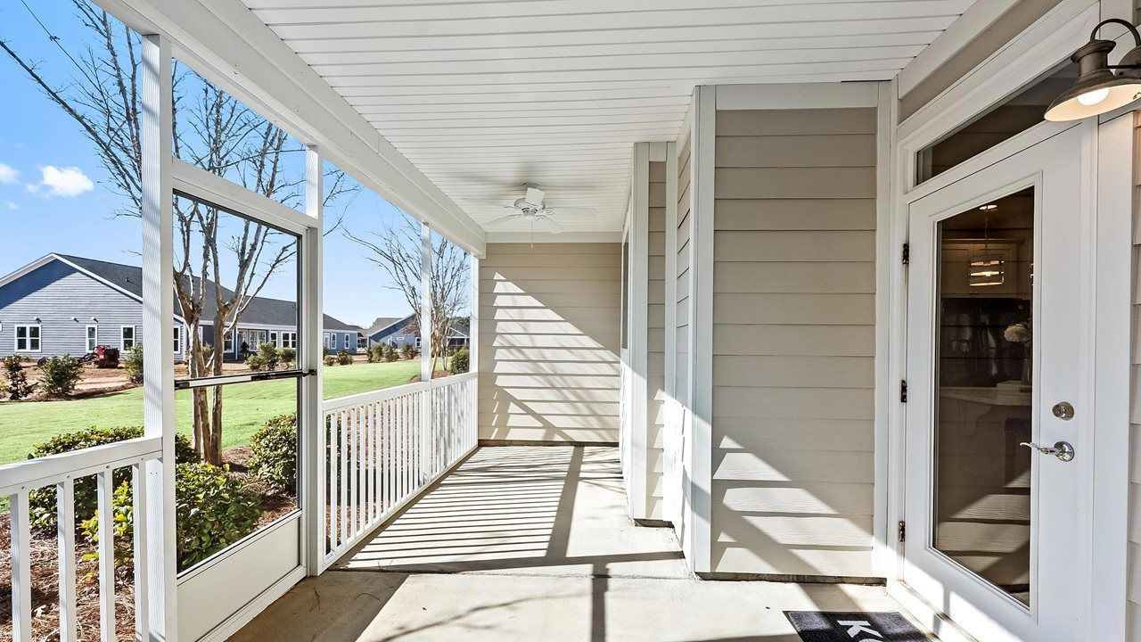 Dogwood Model Home | Screened Porch