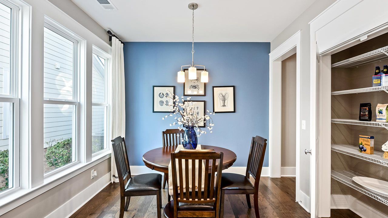 Hickory Model Home | Breakfast Nook