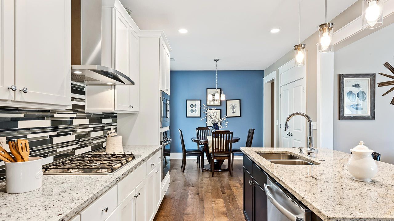 Hickory Model Home | Island Kitchen