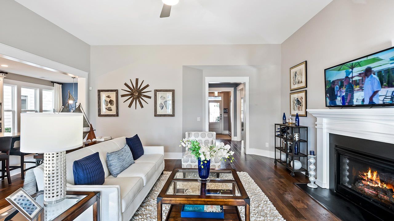 Hickory Model Home | Great Room