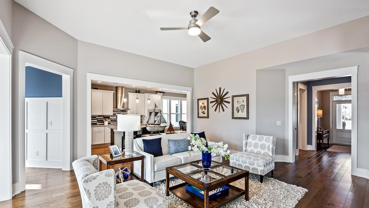 Hickory Model Home | Great Room