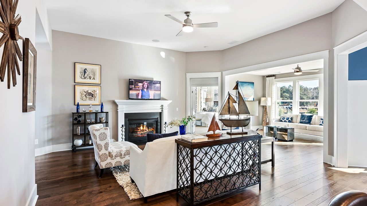 Hickory Model Home | Great Room