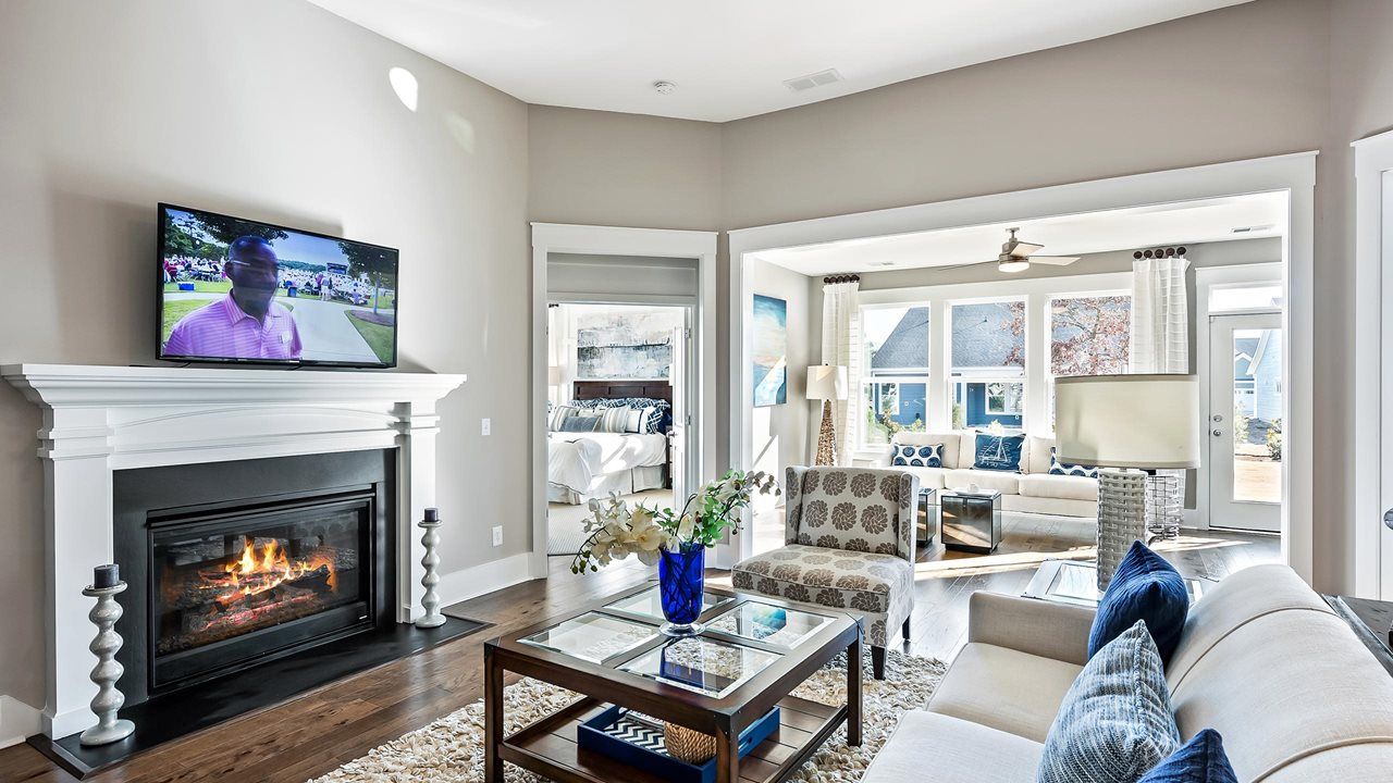 Hickory Model Home | Great Room
