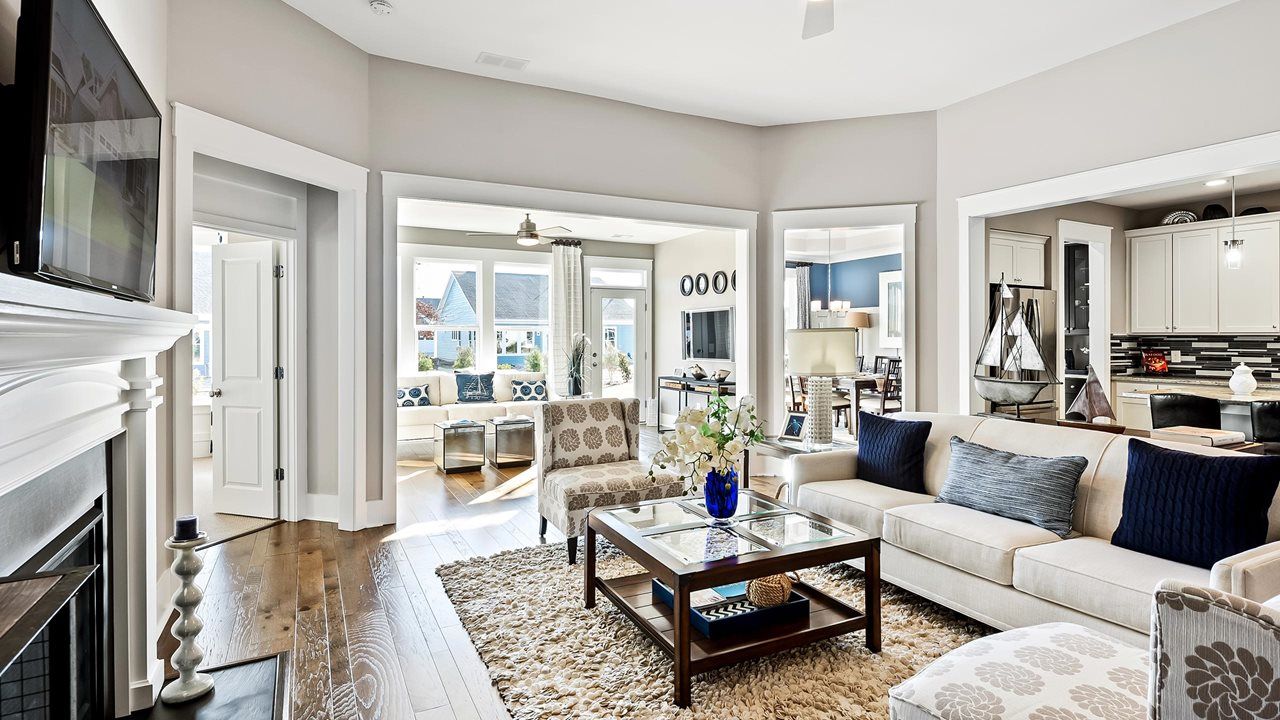 Hickory Model Home | Great Room