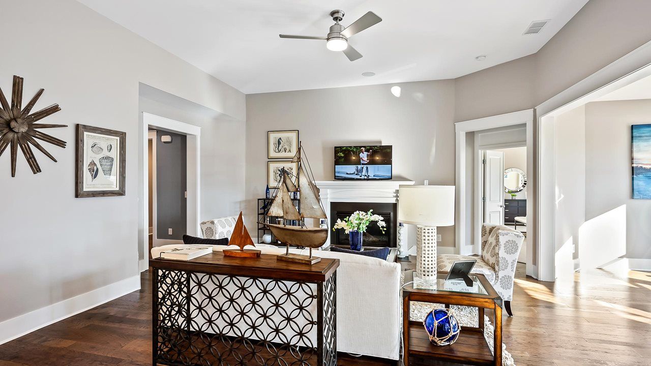 Hickory Model Home | Great Room
