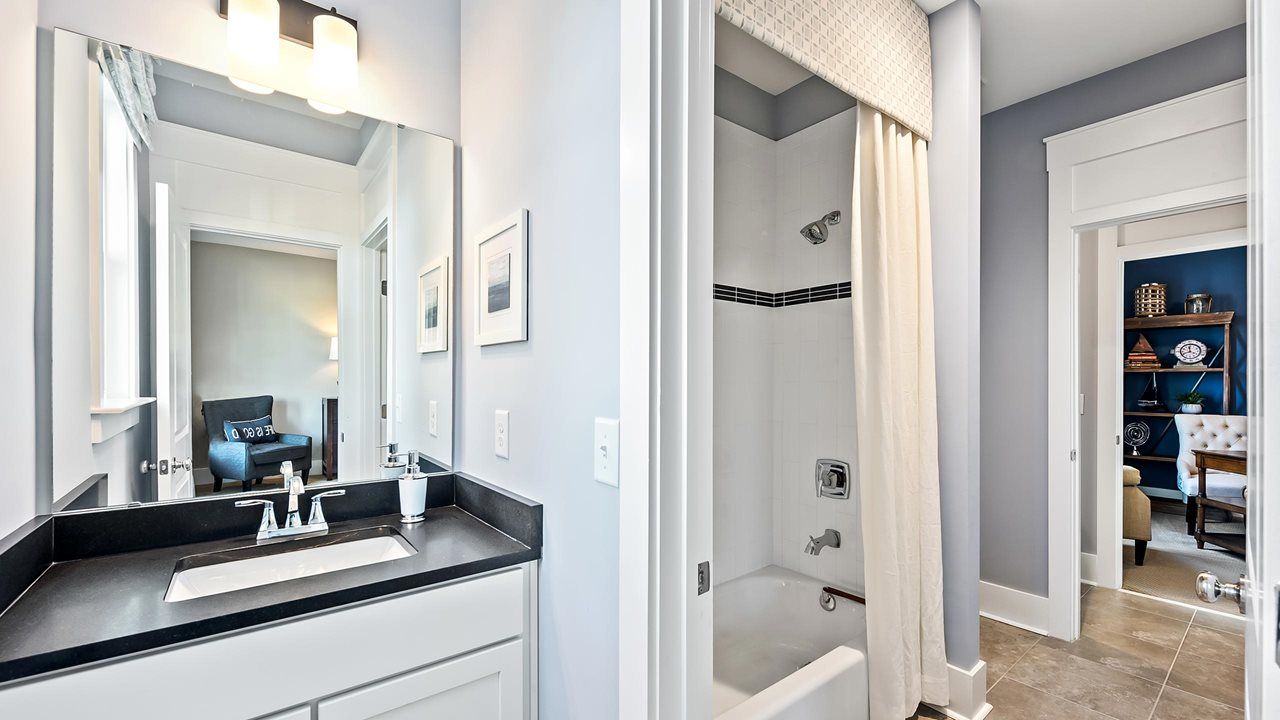 Hickory Model Home | Secondary Bath