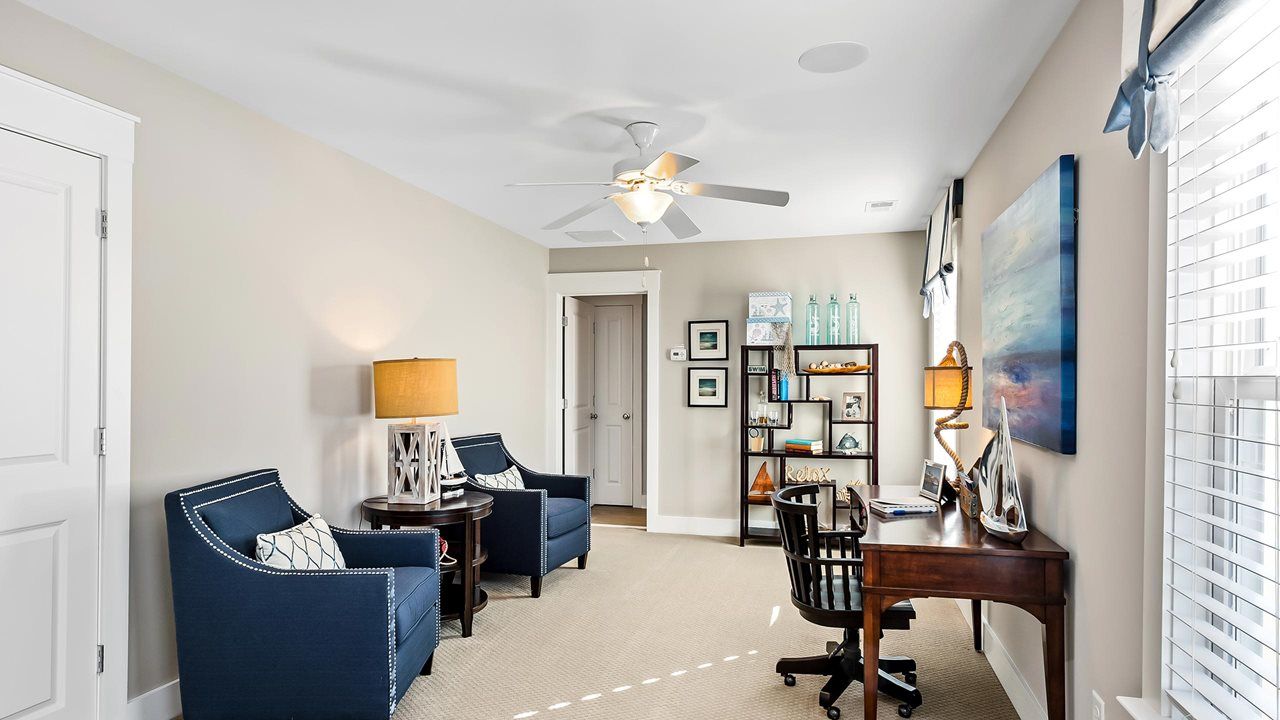 Hickory Model Home | Finished Bonus Room
