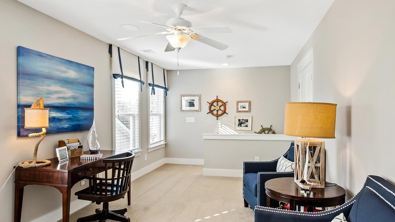 Hickory Model Home | Finished Bonus Room