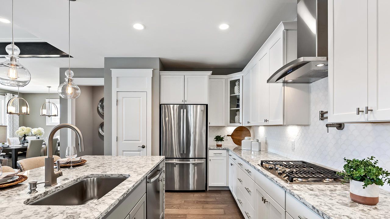 Mulberry Model Home | Island Kitchen