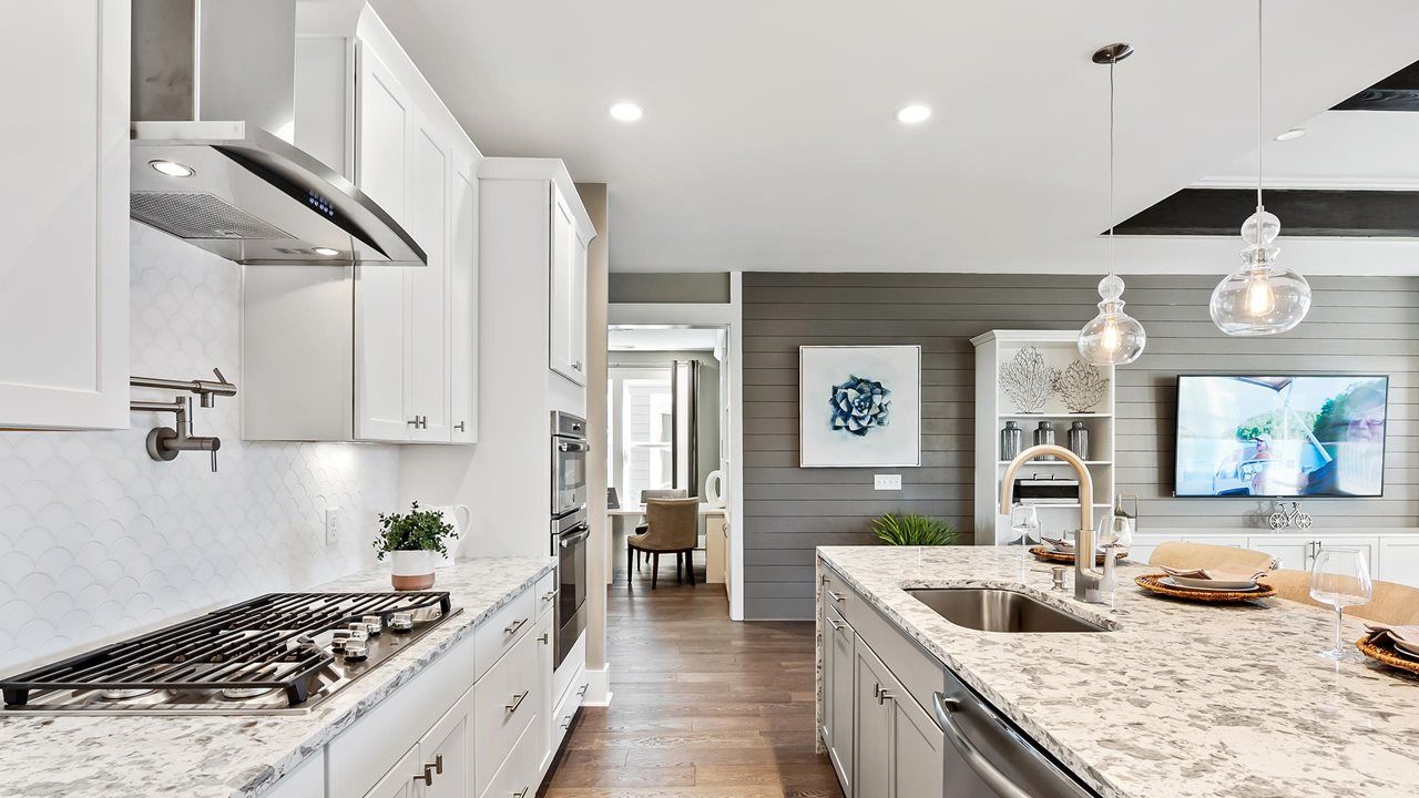 Mulberry Model Home | Island Kitchen