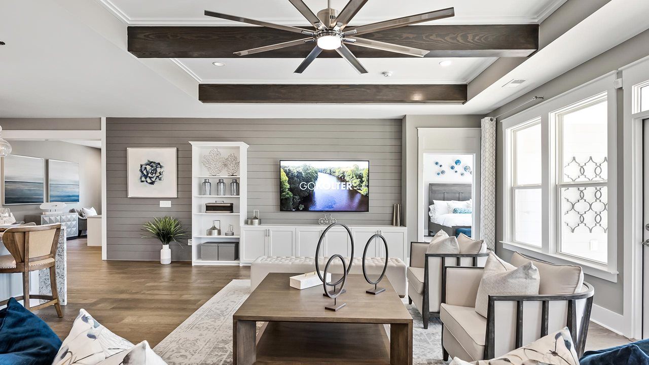Mulberry Model Home | Great Room