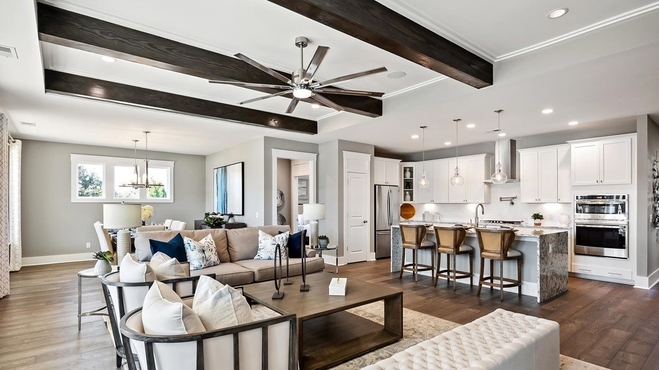 Mulberry Model Home | Great Room