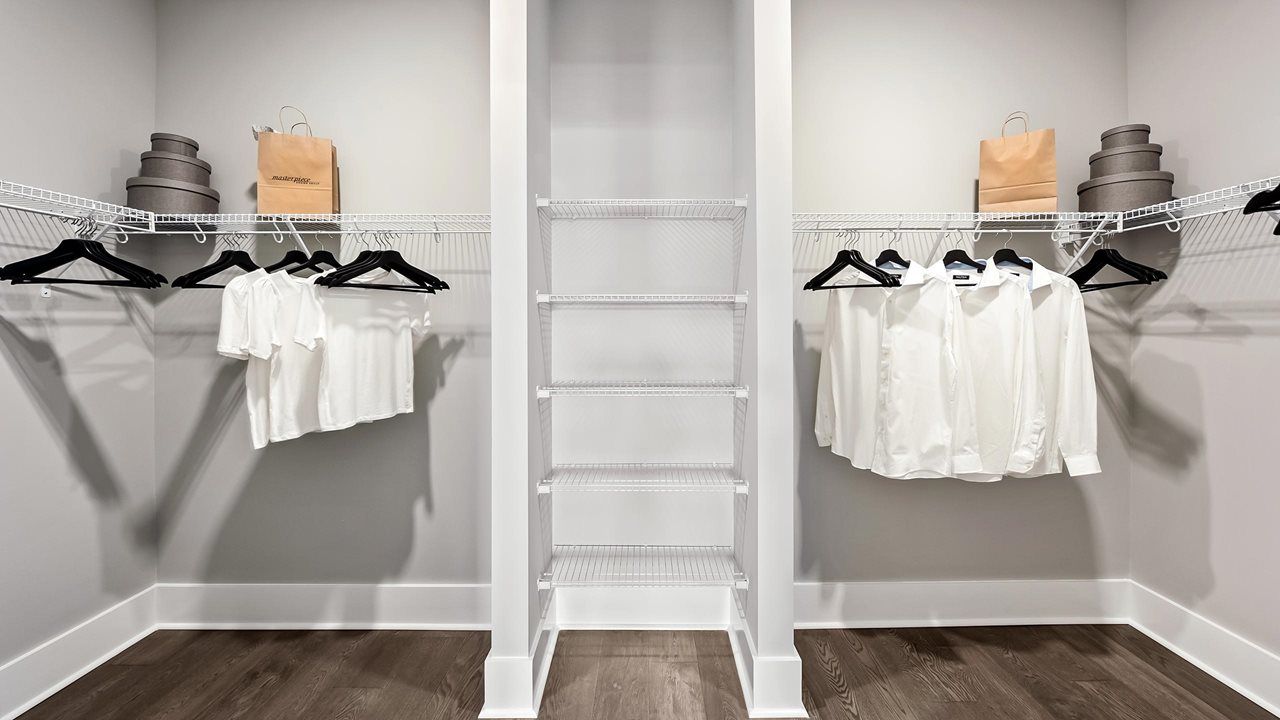 Mulberry Model Home | Owner's Walk-In Closet