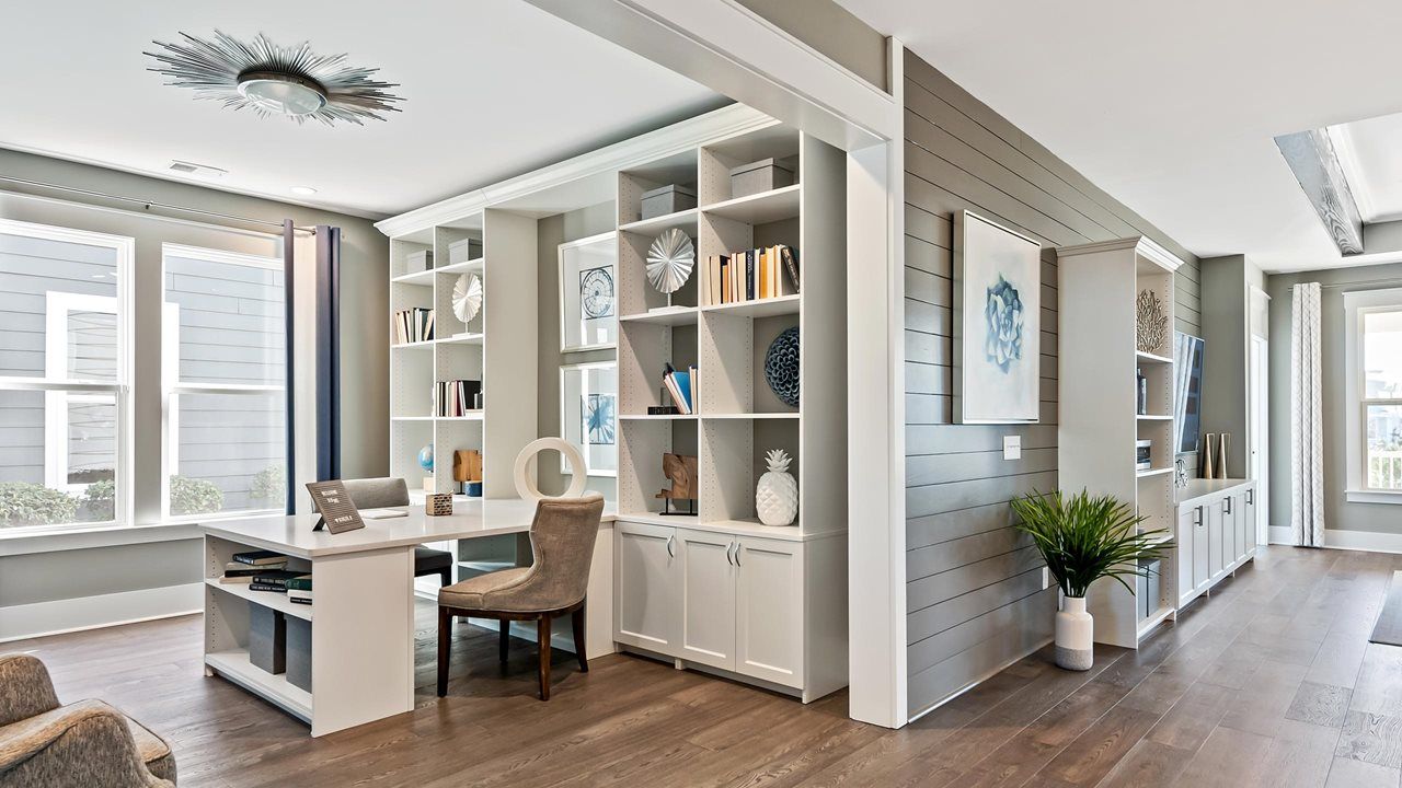 Mulberry Model Home | Den
