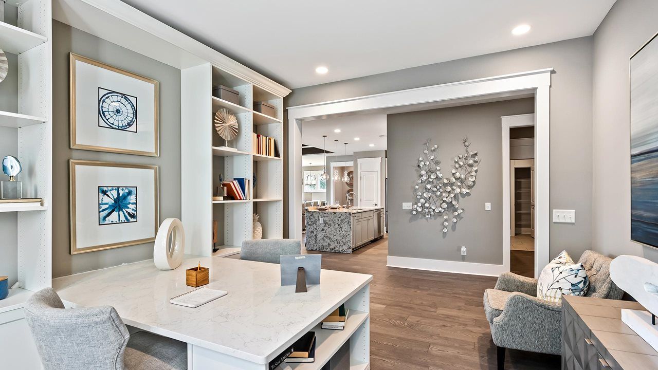 Mulberry Model Home | Den
