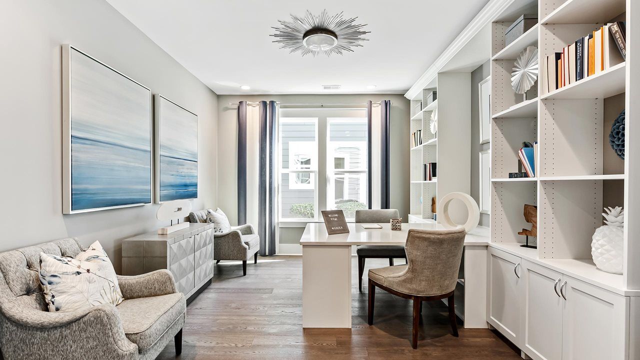 Mulberry Model Home | Den