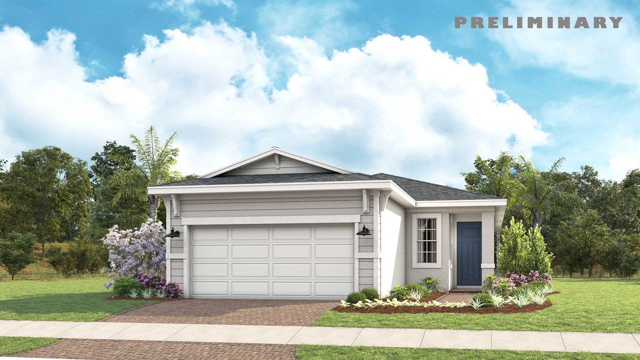 Ana Plan at Cresswind DeLand 55+ Community in Deland, FL by Kolter Homes