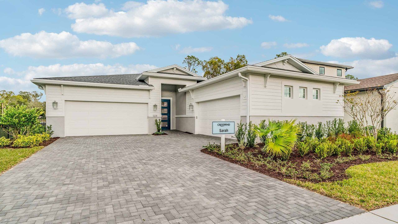 Sarah Plan at Cresswind DeLand 55+ Community in Deland, FL by Kolter Homes