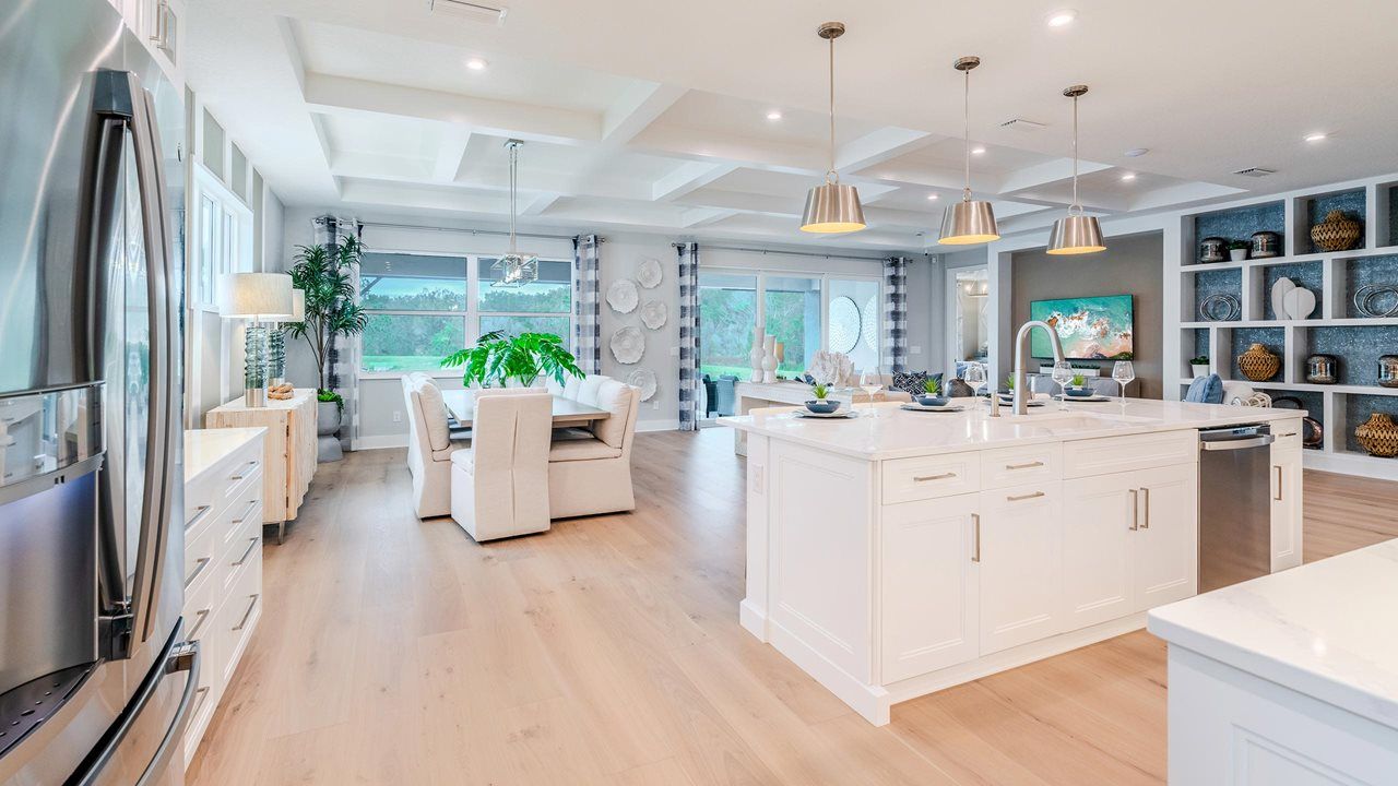 Sarah Model | Kitchen and Main Living