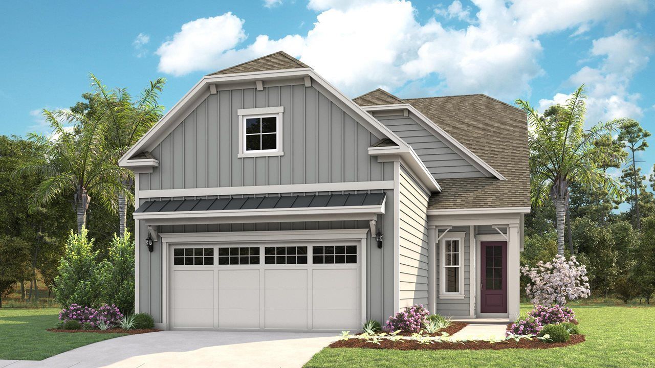 Caroline Model Home | Elevation CH