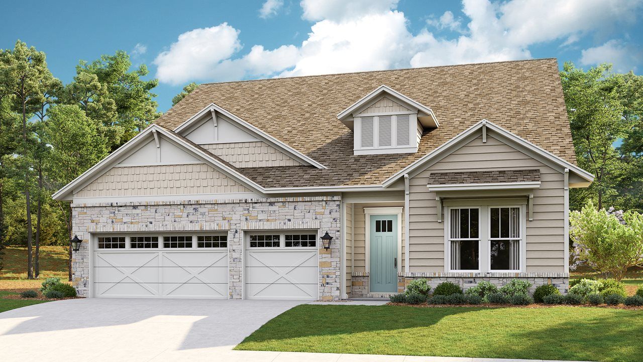 Paige Model Home | Elevation BS-Craftsman