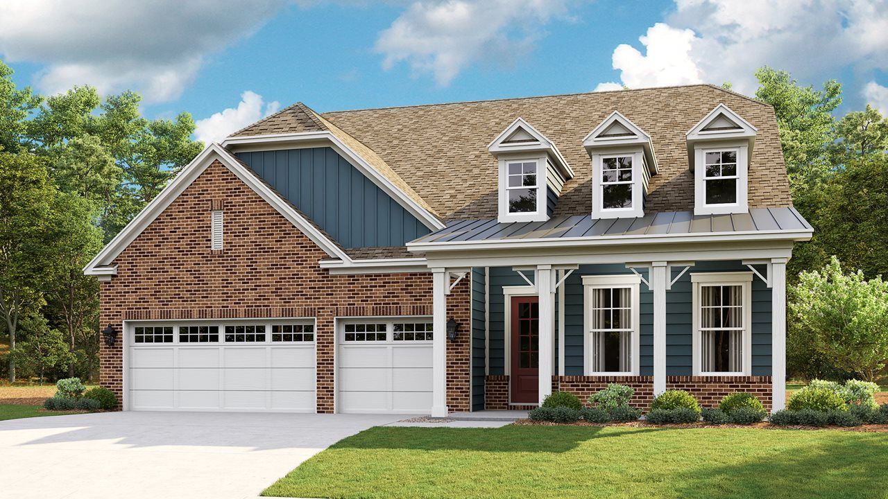 Paige Model Home | Elevation CB-Farmhouse