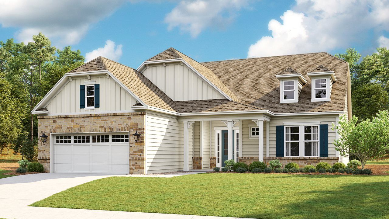 Riley Model | Elevation CS- Farmhouse