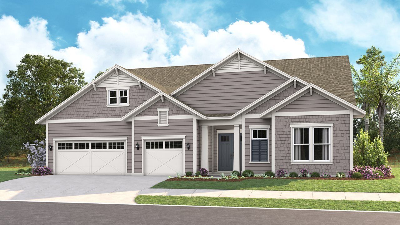 Whitney Model Home | Elevation B Hardie