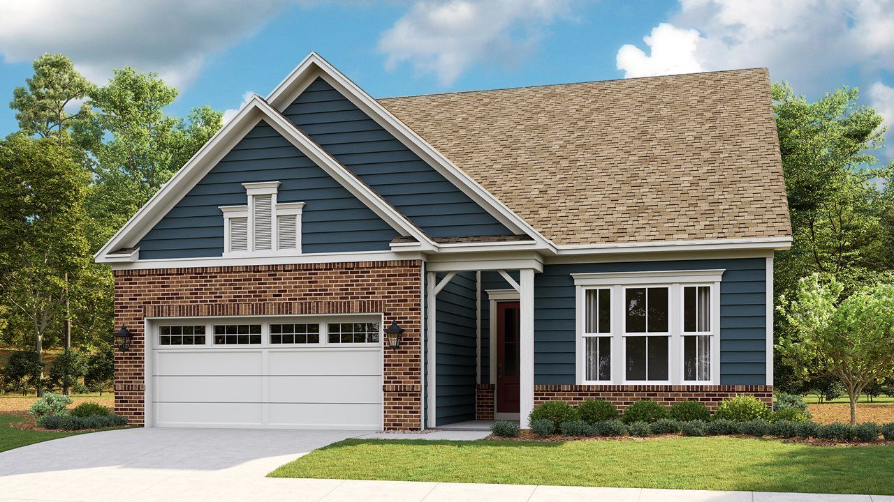 Julia Model Home | Elevation AB-Heritage