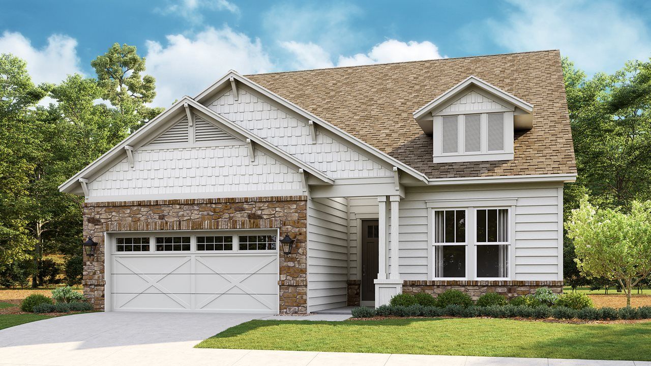 Julia Model Home | Elevation BS-Craftsman