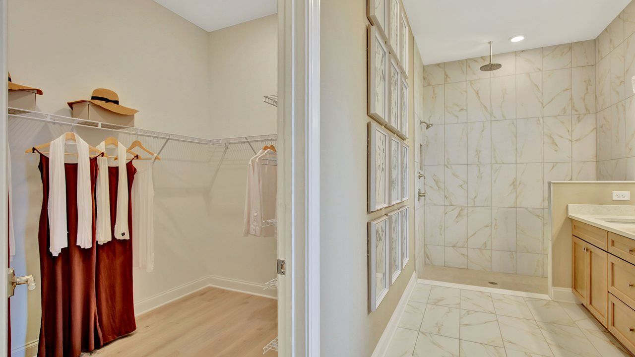 Caroline Model Home | Owner's Closet