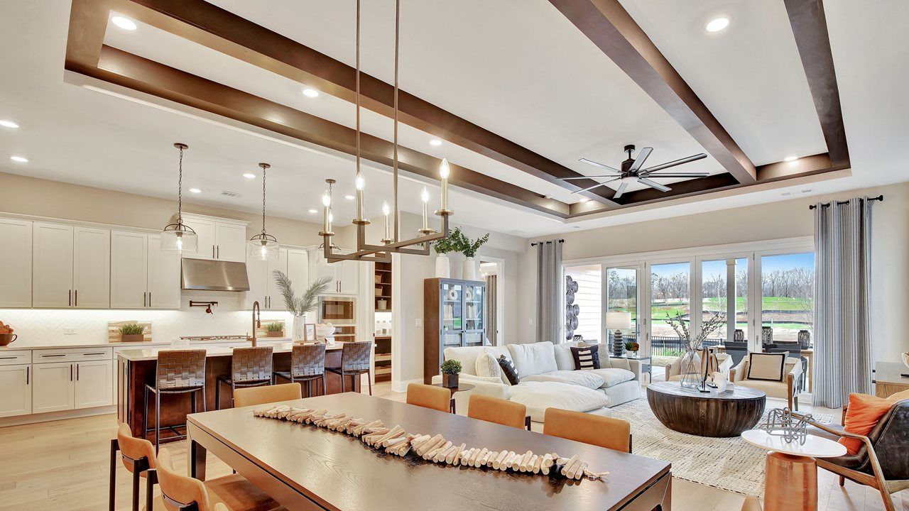 Madison Model | Dining into Great Room