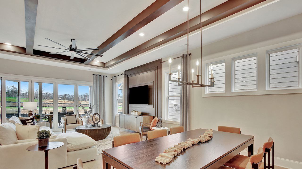 Madison Model | Dining into Great Room