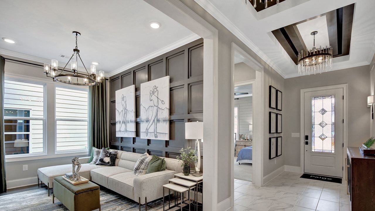 Paige Model Home | Flex Room to Foyer