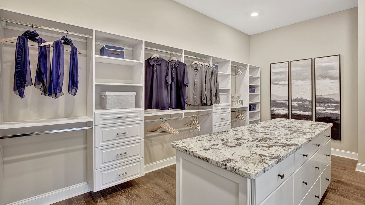 Whitney Model Home | Owner's Walk-In Closet