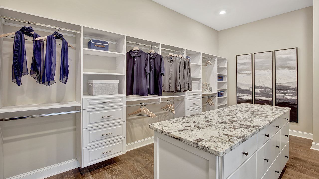 Whitney Model Home | Owner's Walk-In Closet