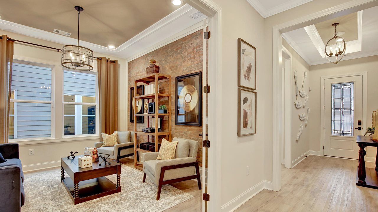 Julia Model Home | Flex Room to Foyer