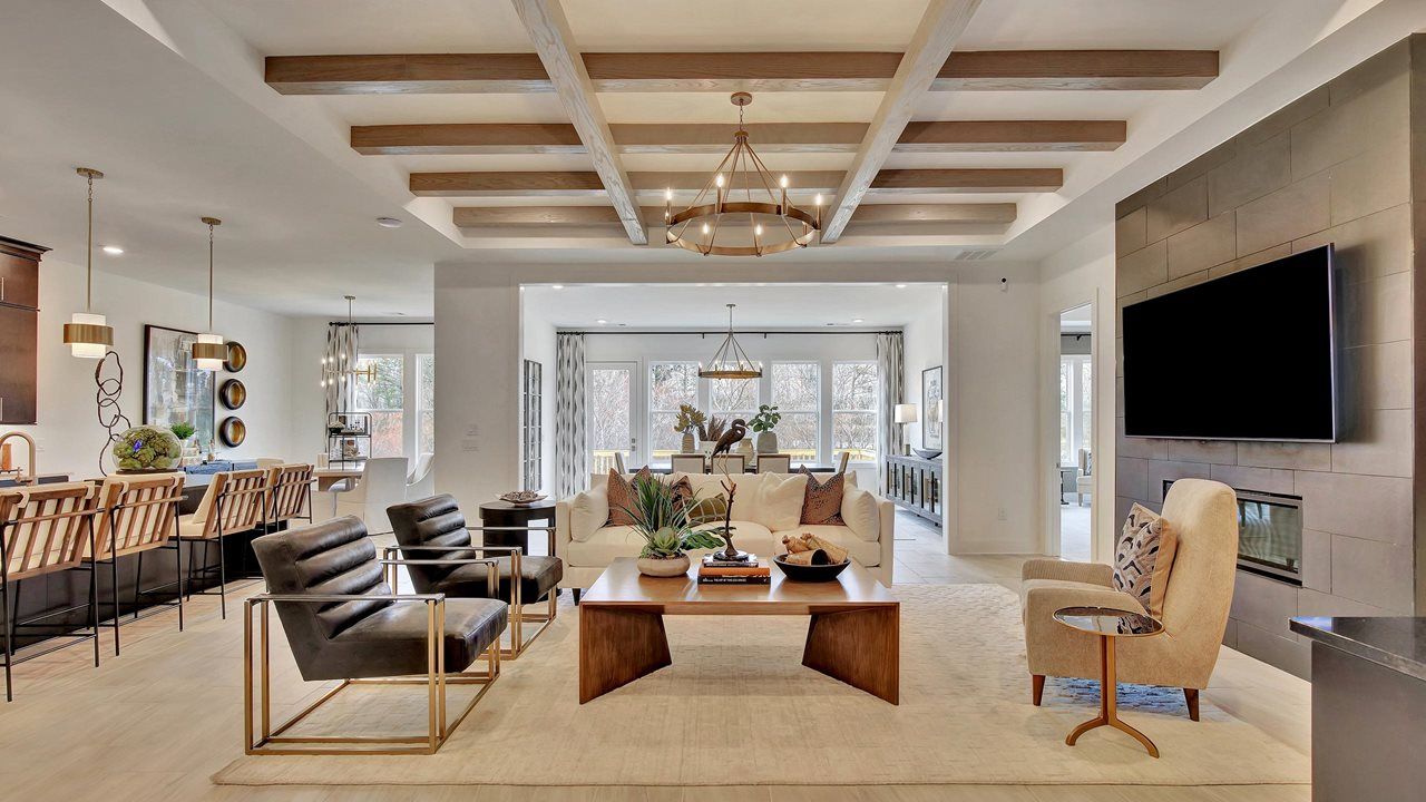 Riley Model Home| Great Room